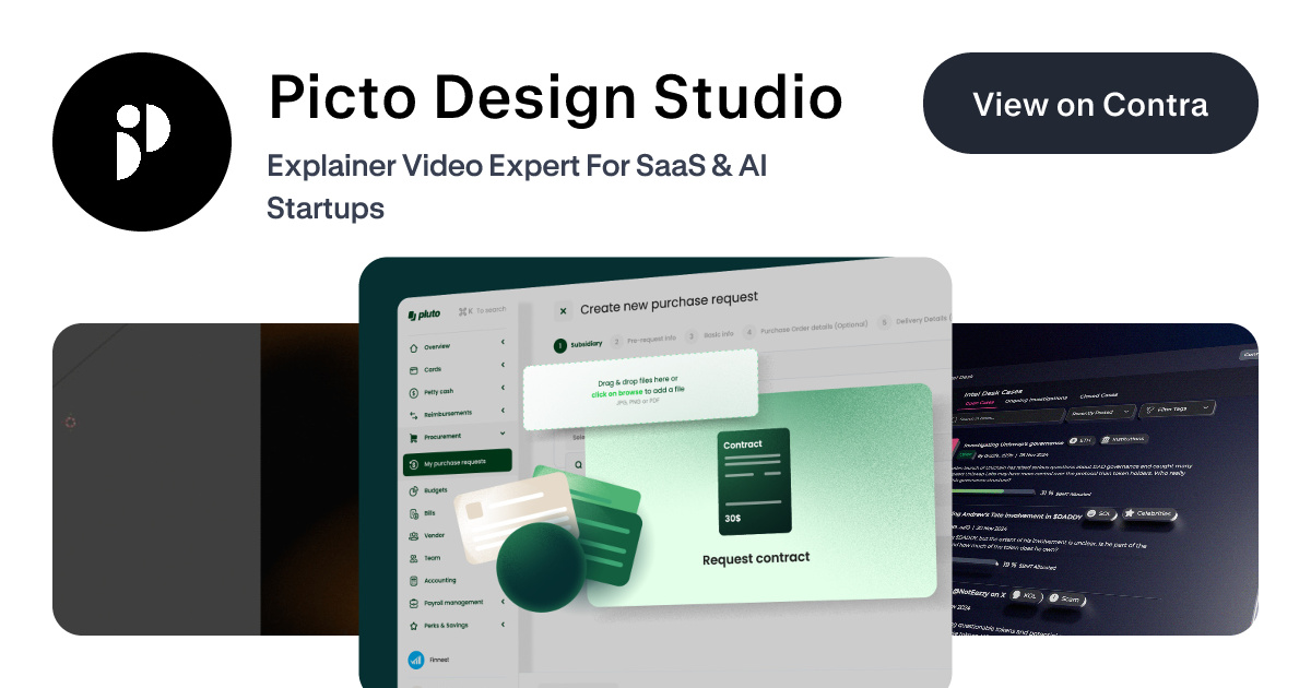 Picto Design Studio's Services | Contra