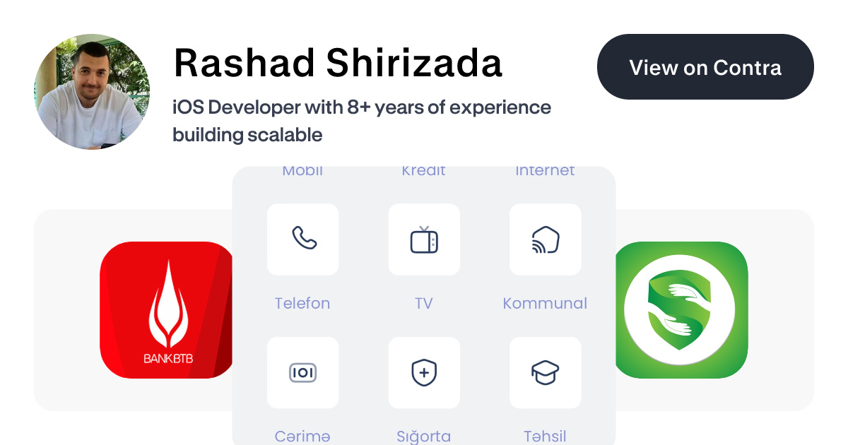Rashad Shirizada's Work | Contra