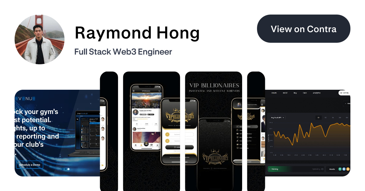 Raymond Hong's Work | Contra