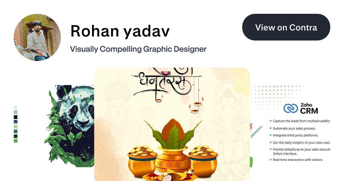 Rohan yadav's Work | Contra