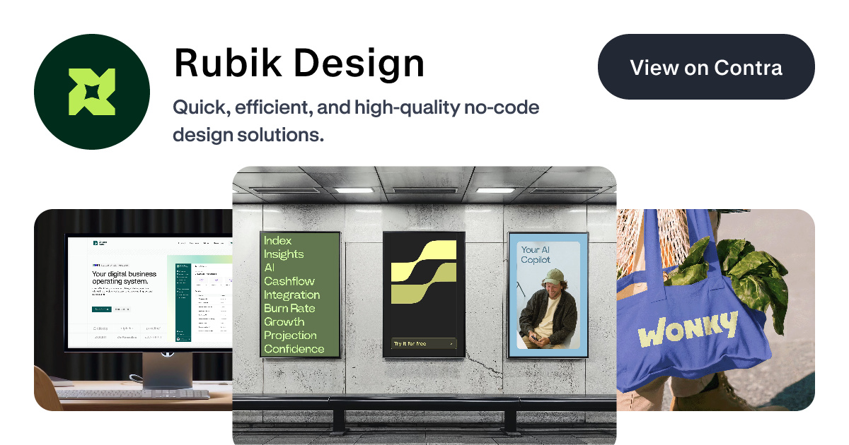 Rubik Design's Work | Contra