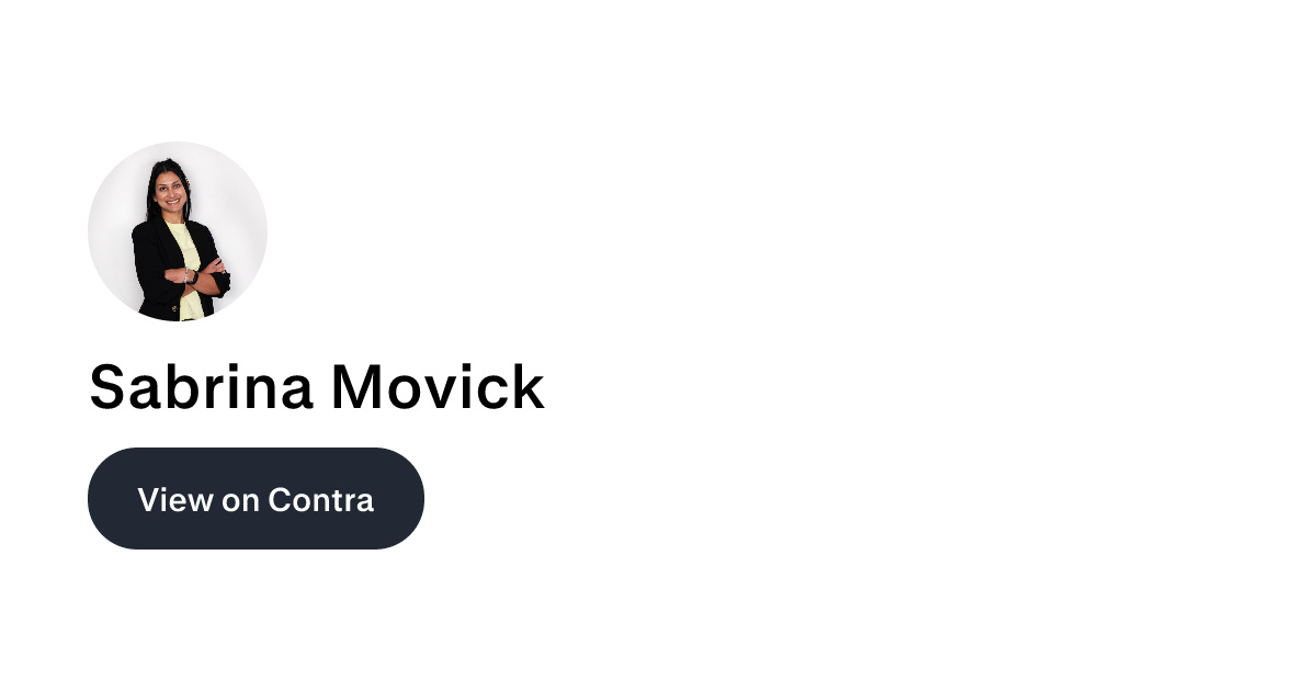 Sabrina Movick - Digital Learning Project Manager | Contra