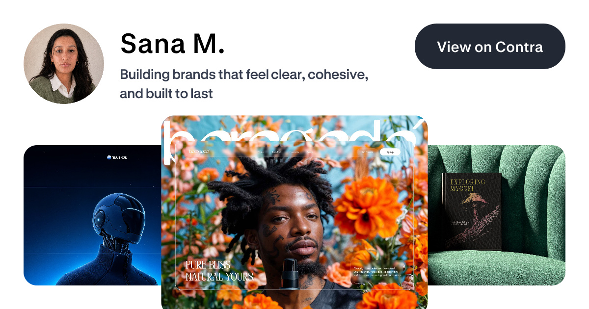 sana. stdio - Graphic Designer | Contra