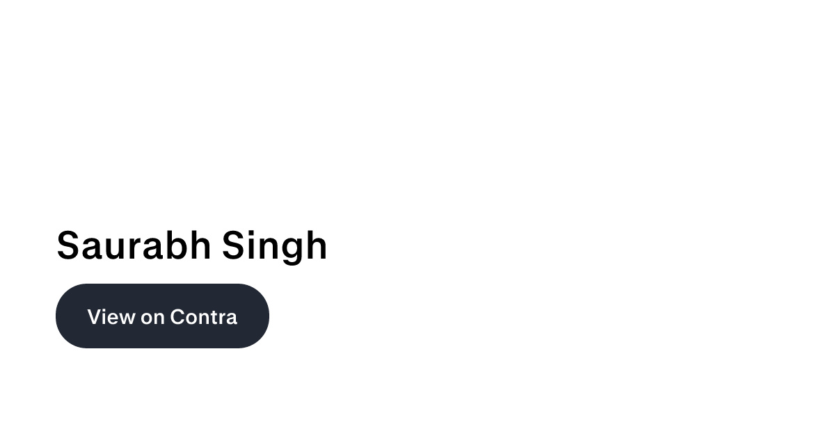 Saurabh Singh - Developer & Security Researcher | Contra