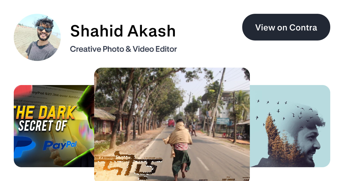 Shahid Akash's Work | Contra