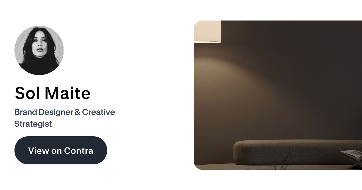 Sol Maite — S997S™ - Brand Designer | Contra