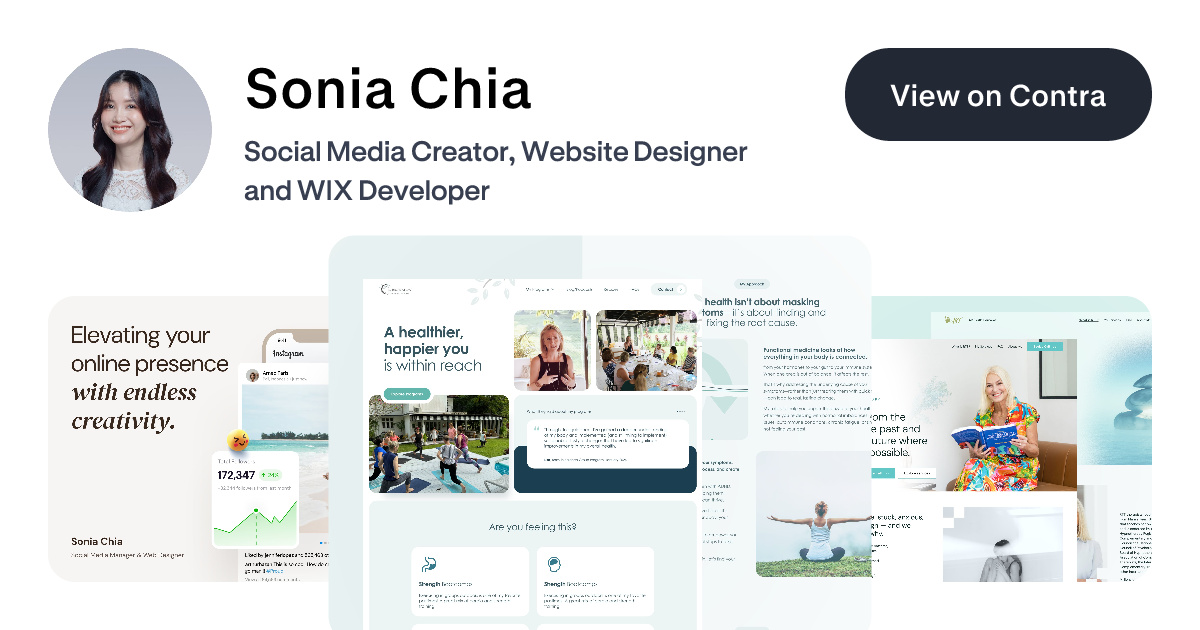 About Sonia Chia | Contra