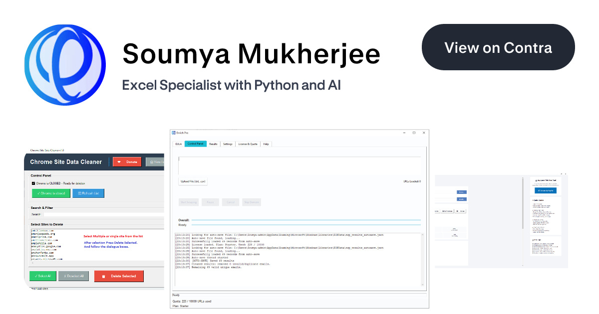 Soumya Mukherjee - Software Engineer | Contra