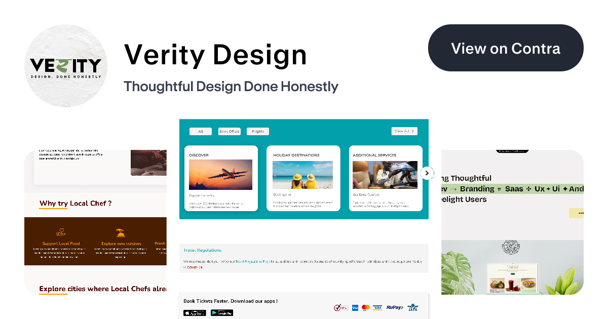 Verity Design - UI Designer | Contra