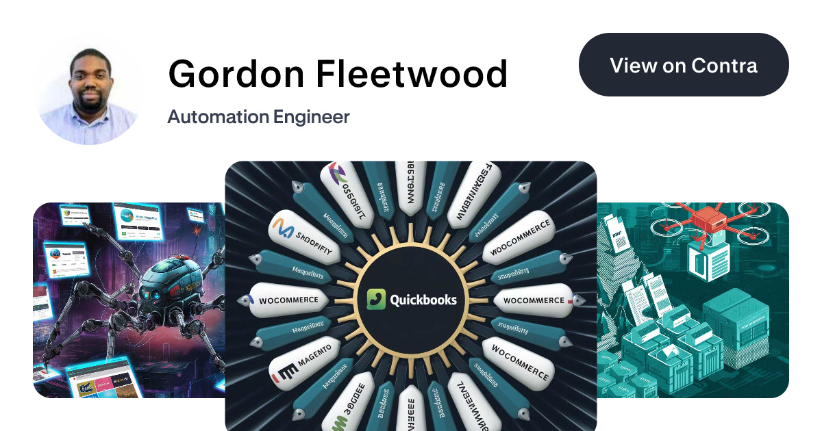 Gordon Fleetwood - Automation Engineer | Contra
