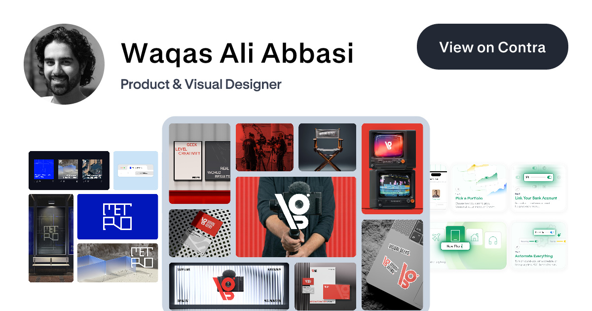 Waqas Ali Abbasi's Work | Contra