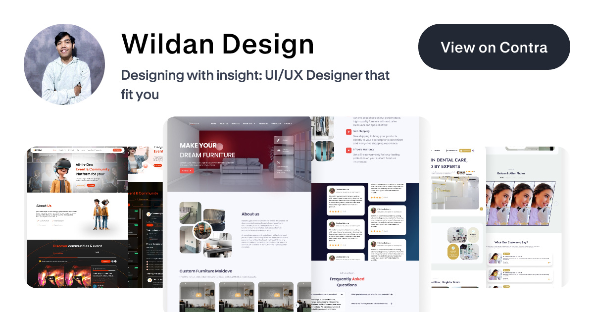 Wildan Design - UI Designer | Contra