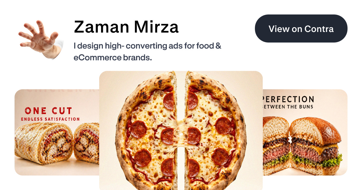 Zaman Mirza's Work | Contra